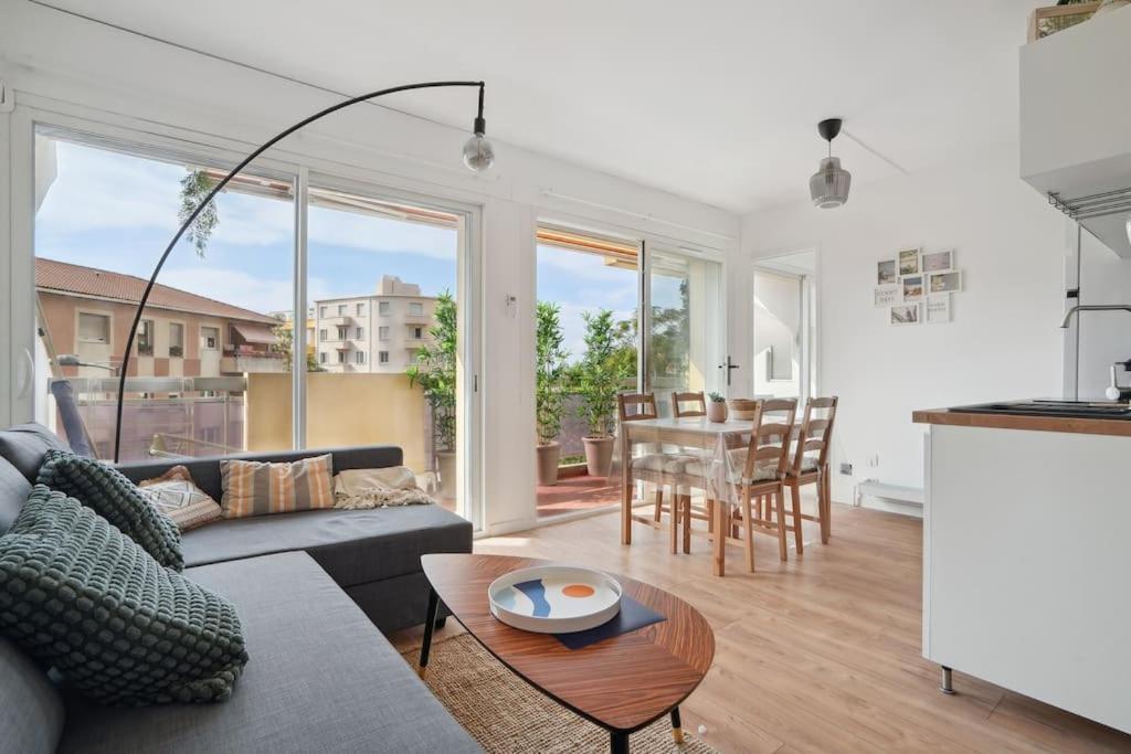 Charmant Appartement Vue Mer 7Eme - Plage 200M 마르세유 외부 사진
